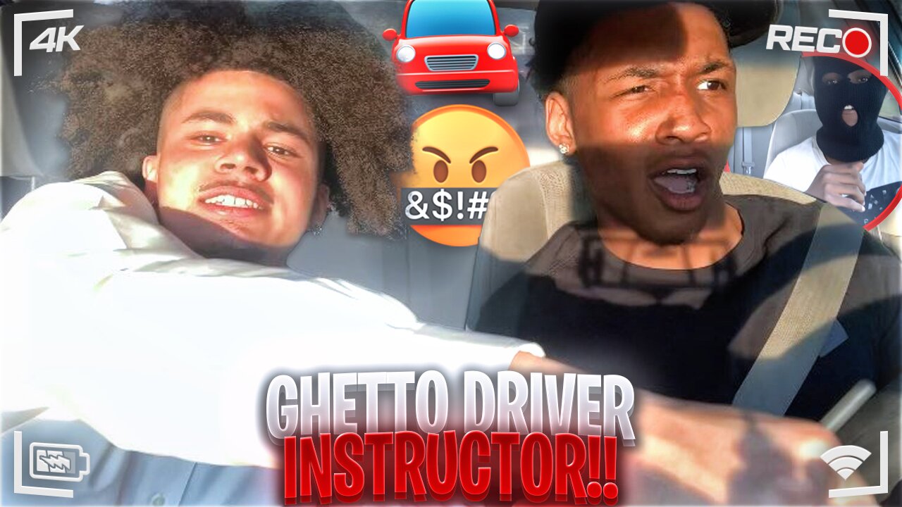 Ghetto drivier Instructor #comedy