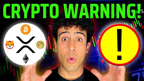 I WARNED YOU!!! 🚨 (2022 CRYPTO CRASH)