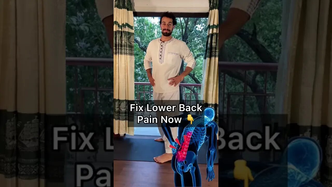 Fix Lower Back Pain Now