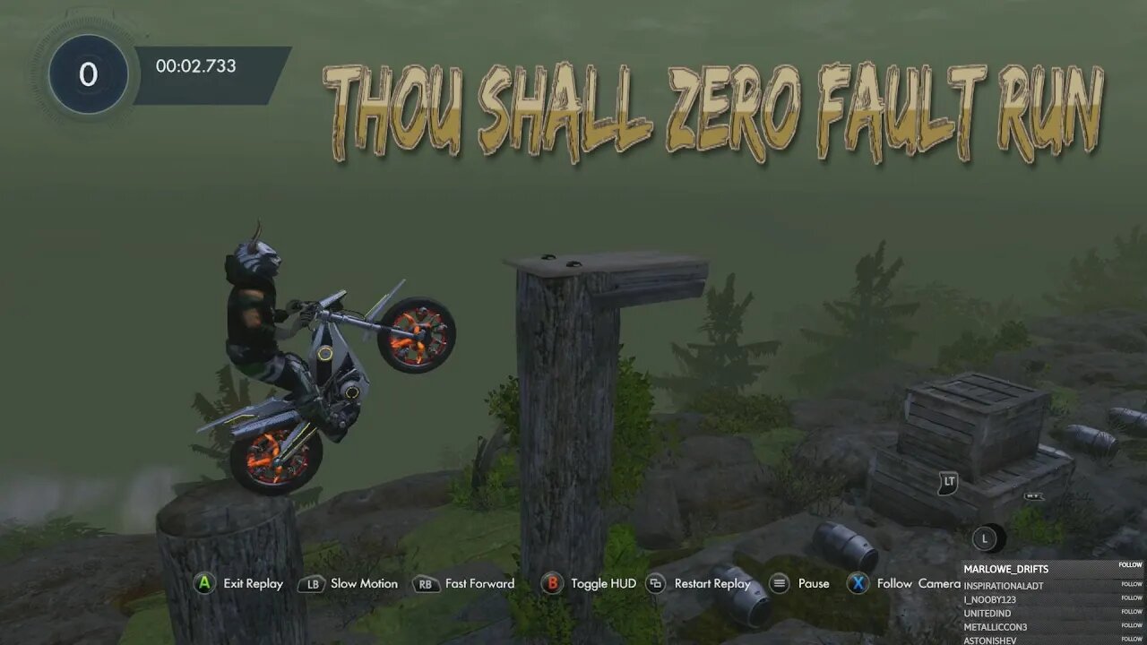 Trials Fusion Thou Shall Zero Fault Run