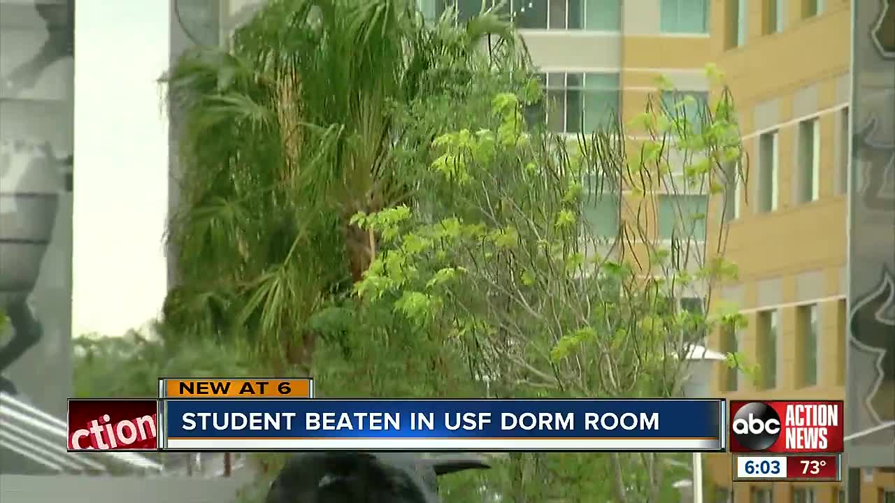 Dad says son is suffering from broken jaw after attack at USF dorm