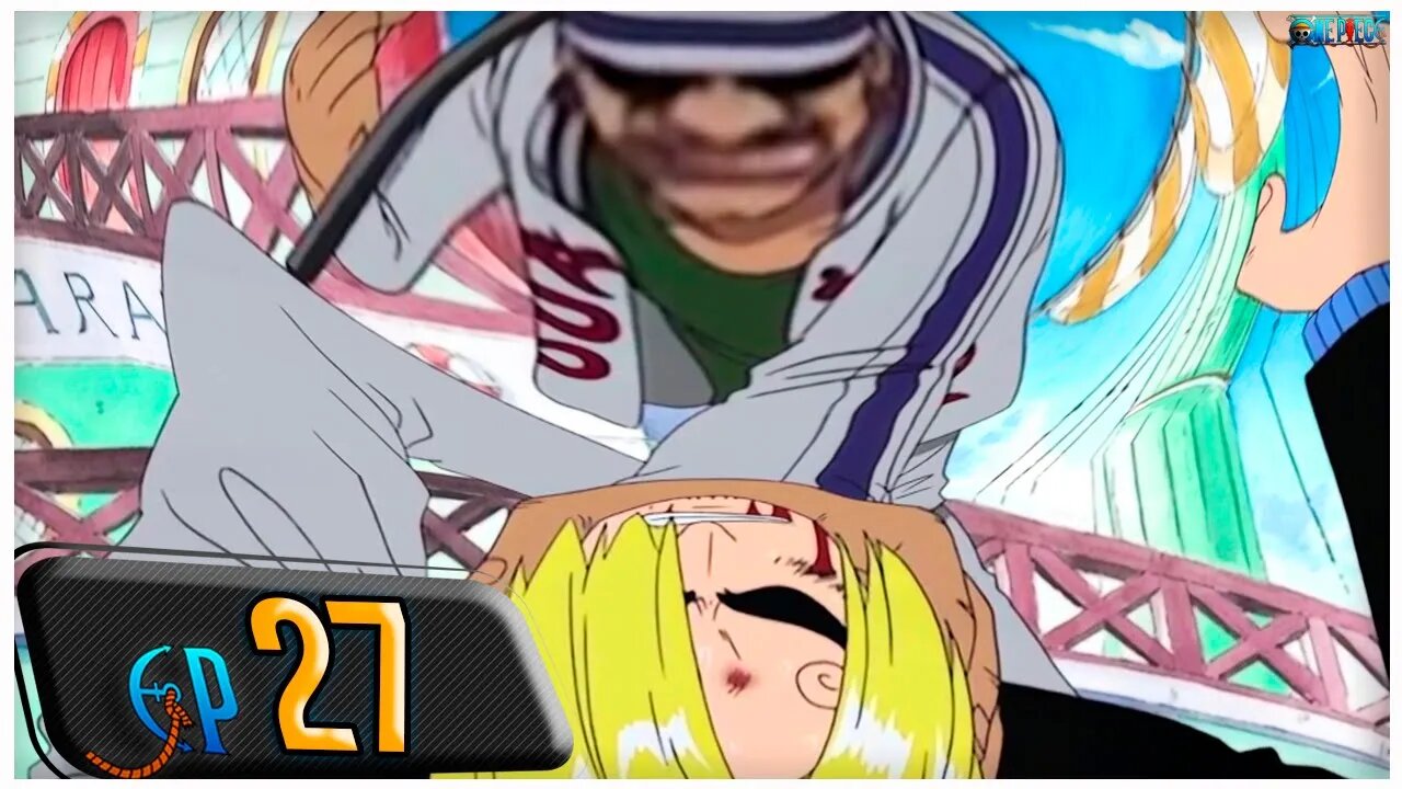 O HOMEM DEMONÍACO E SEM CORAÇÃO, O COMANDANTE DE BATALHA DA FROTA PIRATA (RESUMO ONE PIECE EP 27)