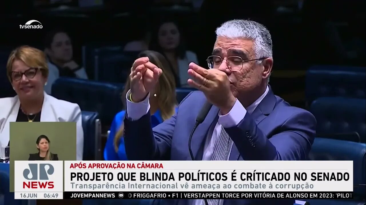 Após aprovação na Câmara, projeto que blinda políticos é criticado no Senado; Beraldo analisa