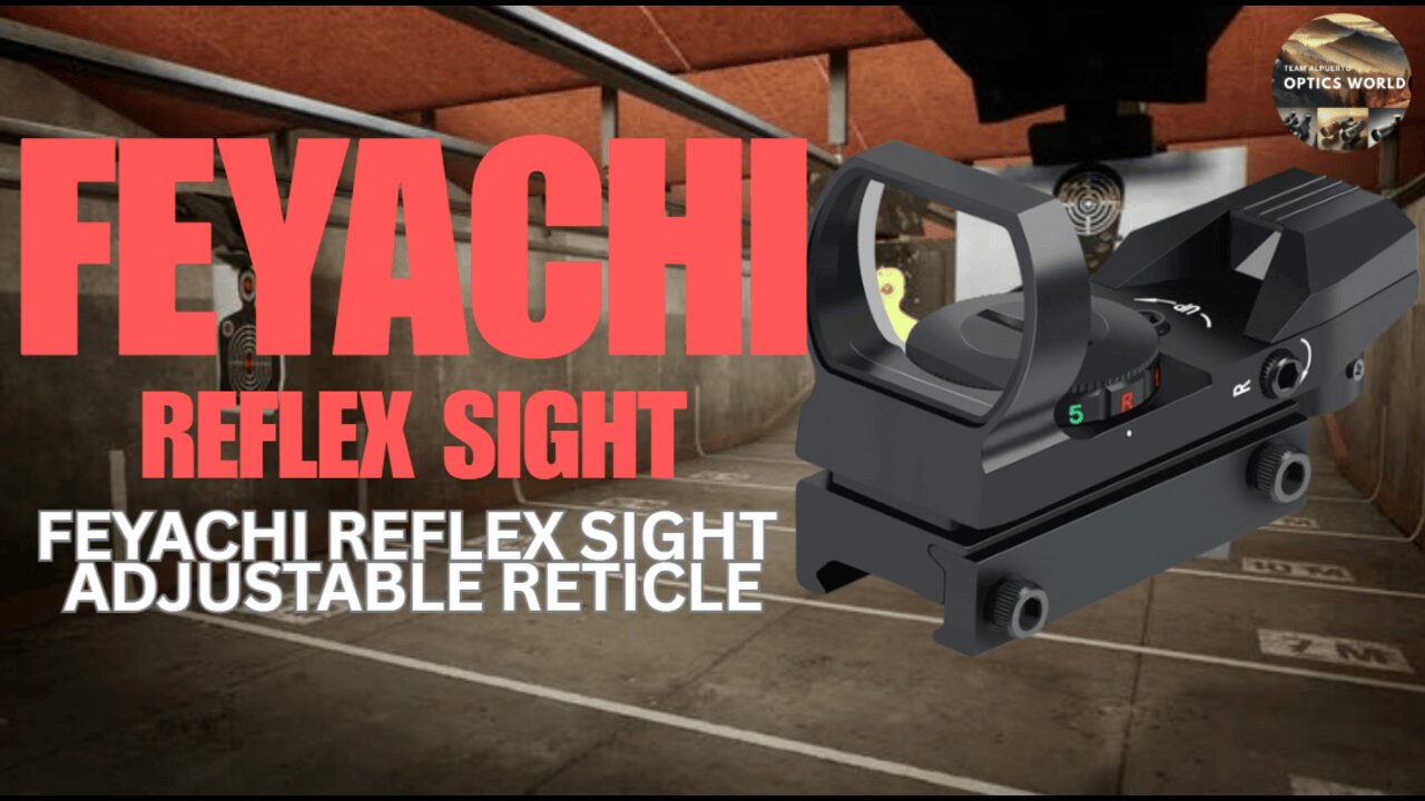 Feyachi Reflex Sight | Adjustable Reticle