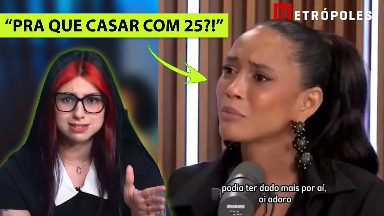 TAÍS ARAÚJO PERDEU “OPORTUNIDADE” POR CASAR CEDO