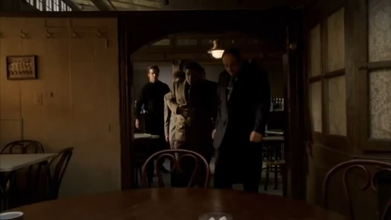 Tony Meets With Phil And Johnny Sack - The Sopranos HD