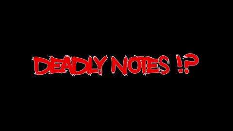 Unveiling My Chilling New Design: Prepare to be TERRIFIED! TRAILER! #DeadlyNotes