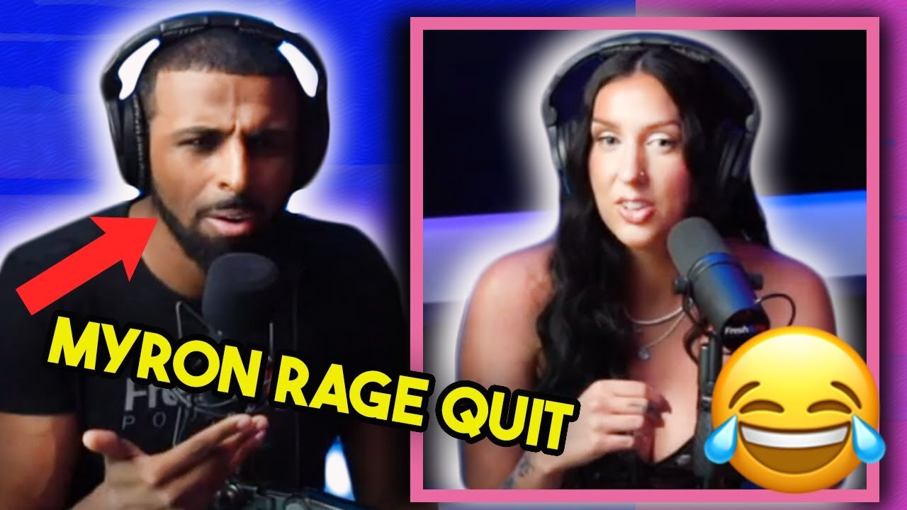 Myron RAGE QUITTED Because She Couldn't Accept That He Is Right