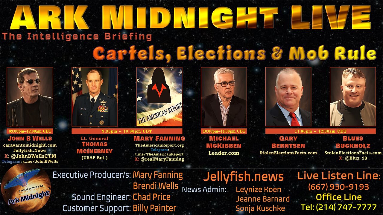 The Intelligence Briefing /Cartels, Elections & Mob Rule - John B Wells LIVE