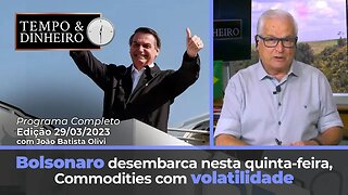 Bolsonaro desembarca nesta quinta-feira em Brasília. Chuvas espalhadas pelo País.
