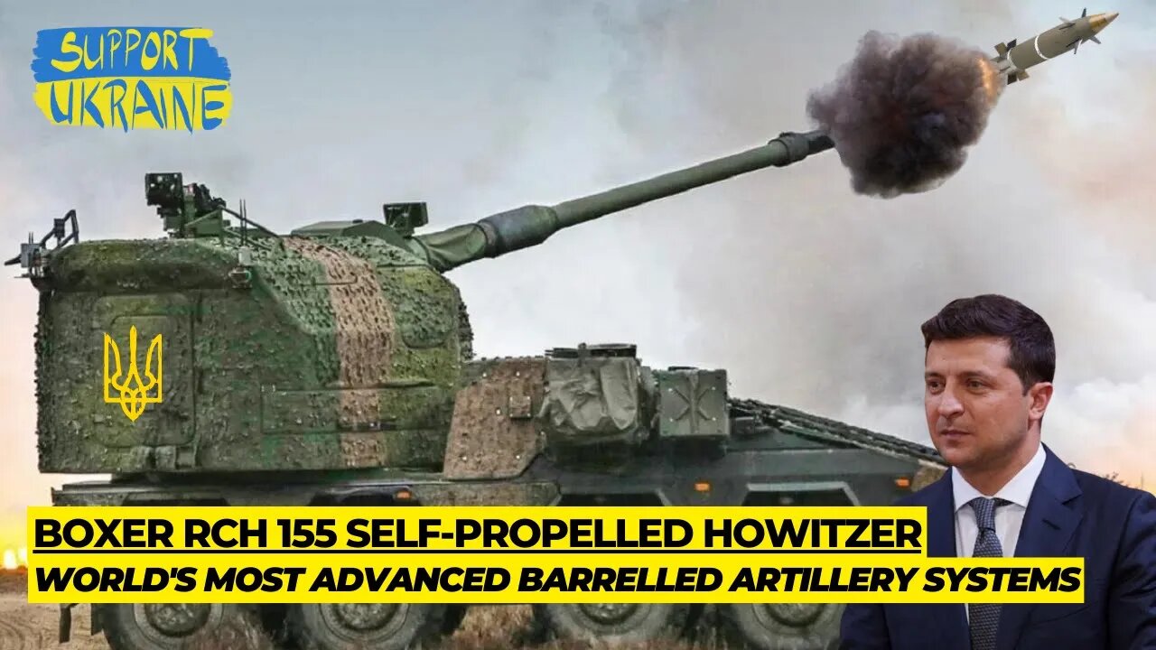 Russian Worried! The New RCH 155 World's Most Advanced Artillery Systems Deliver To Ukraine