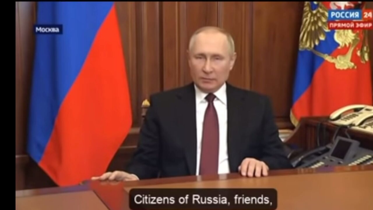 Vladimir Putin Calls Out Ukraine and US NATO Foreign Policy as Attack on Russia