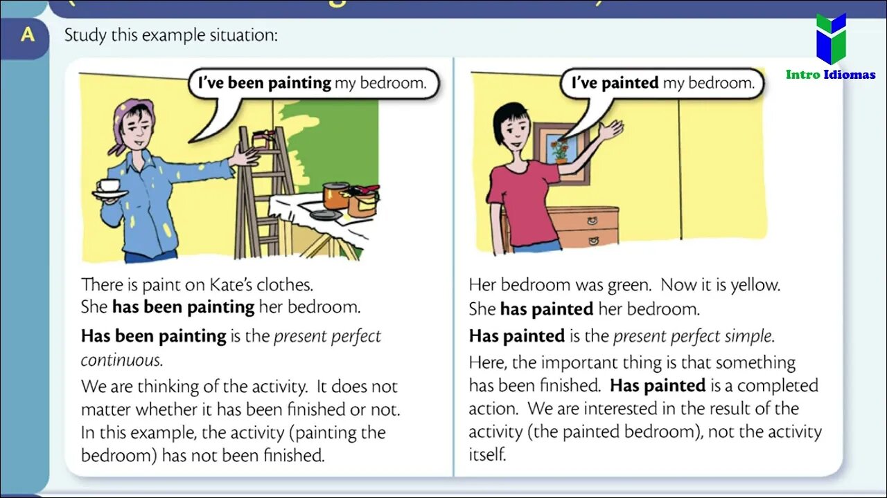 010 - ENGLISH GRAMMAR IN USE - UNIT 10 - Present perfect continuous and simple