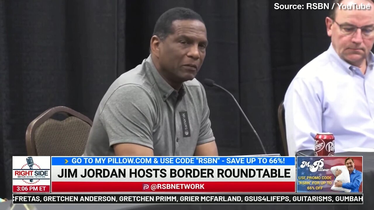 Burgess Owens Gets Emotional Talking About the Suffering at Border