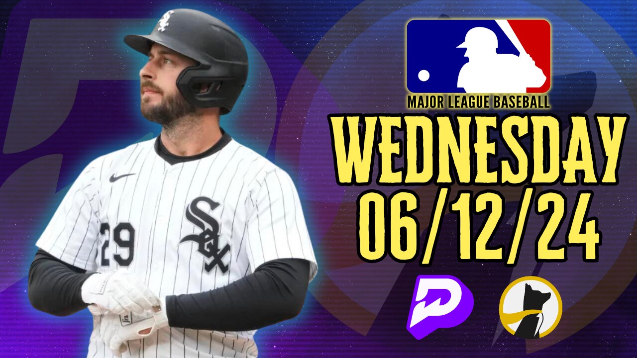 ⚾️ ✅ #PRIZEPICKS | #UNDERDOGFANTASY BEST PICKS FOR #MLB WEDNESDAY | 06/12/24 | #BASEBALL | TODAY