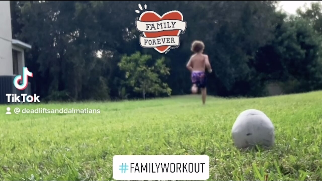 Family Workout Time!