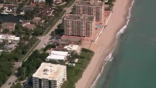 Which areas of Palm Beach County will open up first and when?