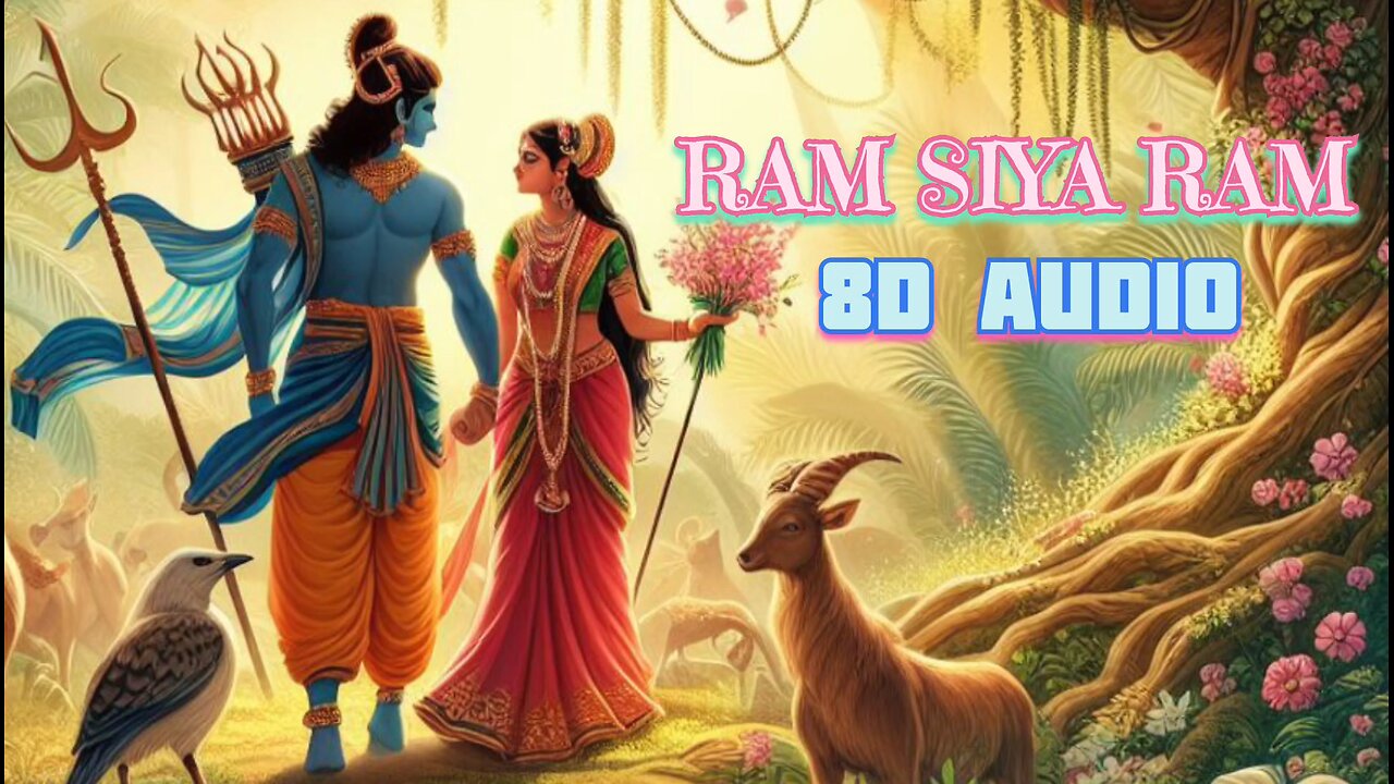 Ram Siya Ram 🙏🙏 8D Audio | Adipurush | Prabhas | Om Raut | Sachet Parampara, Manoj Muntashir