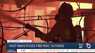 Cal Fire urges San Diegans to be fire safe during heat wave