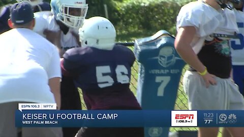 Linemen and playmakers camps at Keiser University