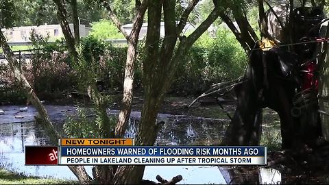 Lakeland Residents point finger at Polk Co. for flooding