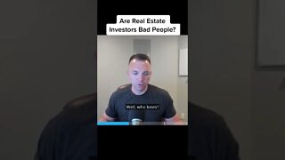 Are people in real estate sleazy? #realestate #realestateinvesting