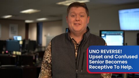 UNO REVERSE! Upset and Confused Senior Becomes Receptive To Help