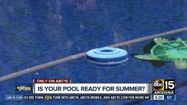 Is your pool ready for the summer?