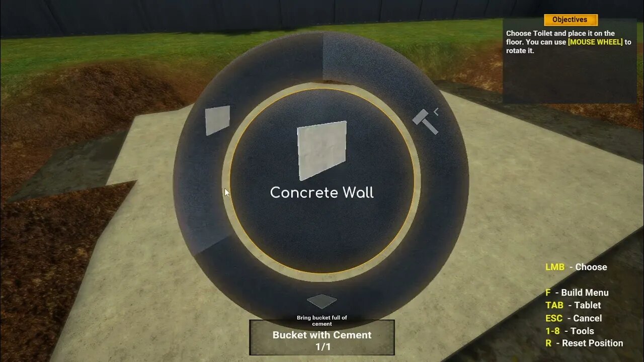 Bunker Builder Simulator: Prologue (Steam, gameplay)