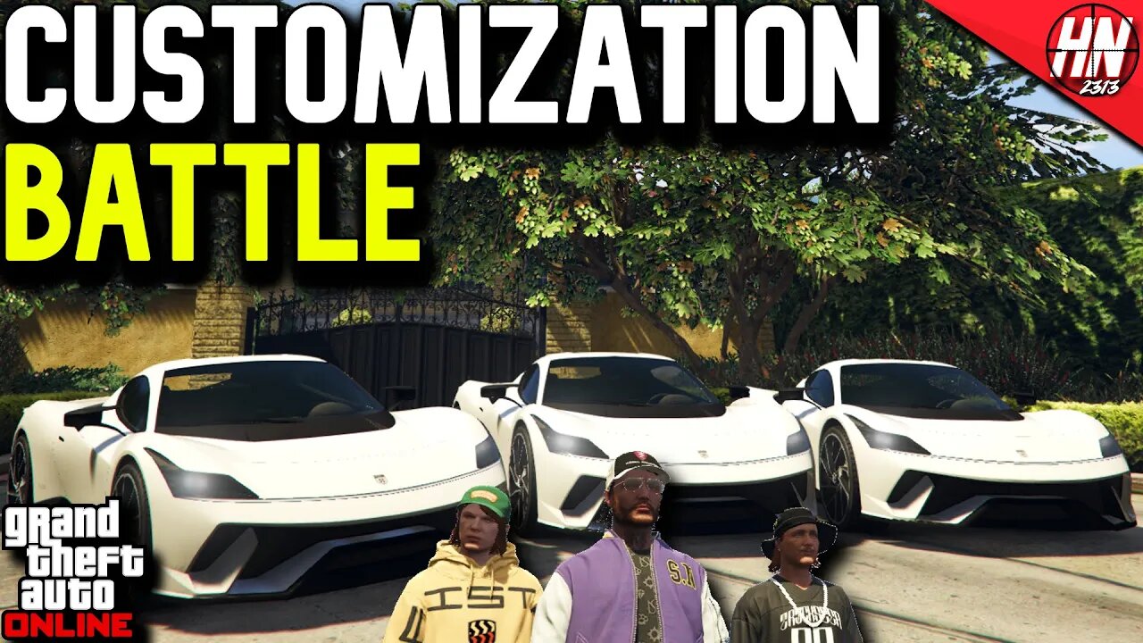 Grotti Furia Customization Battle ft. @twingo2313 @gtanpc