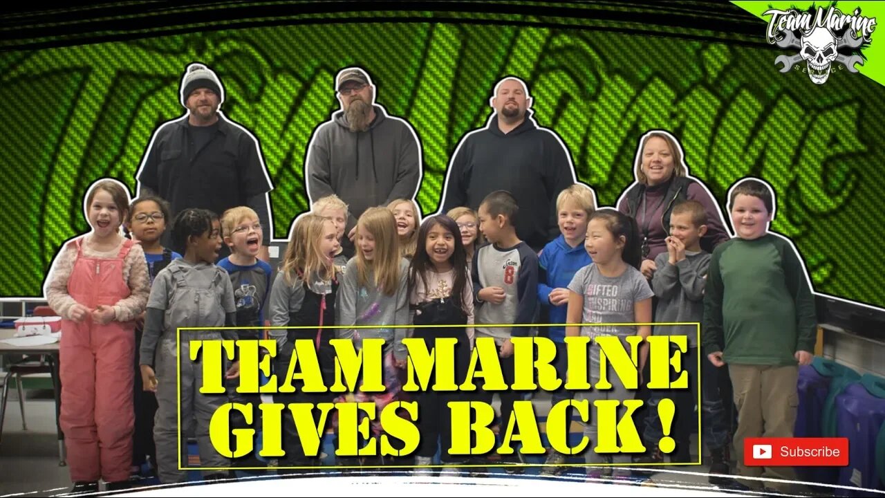 Team Marine Gives Back! (FREE TRIP TO D.C.)