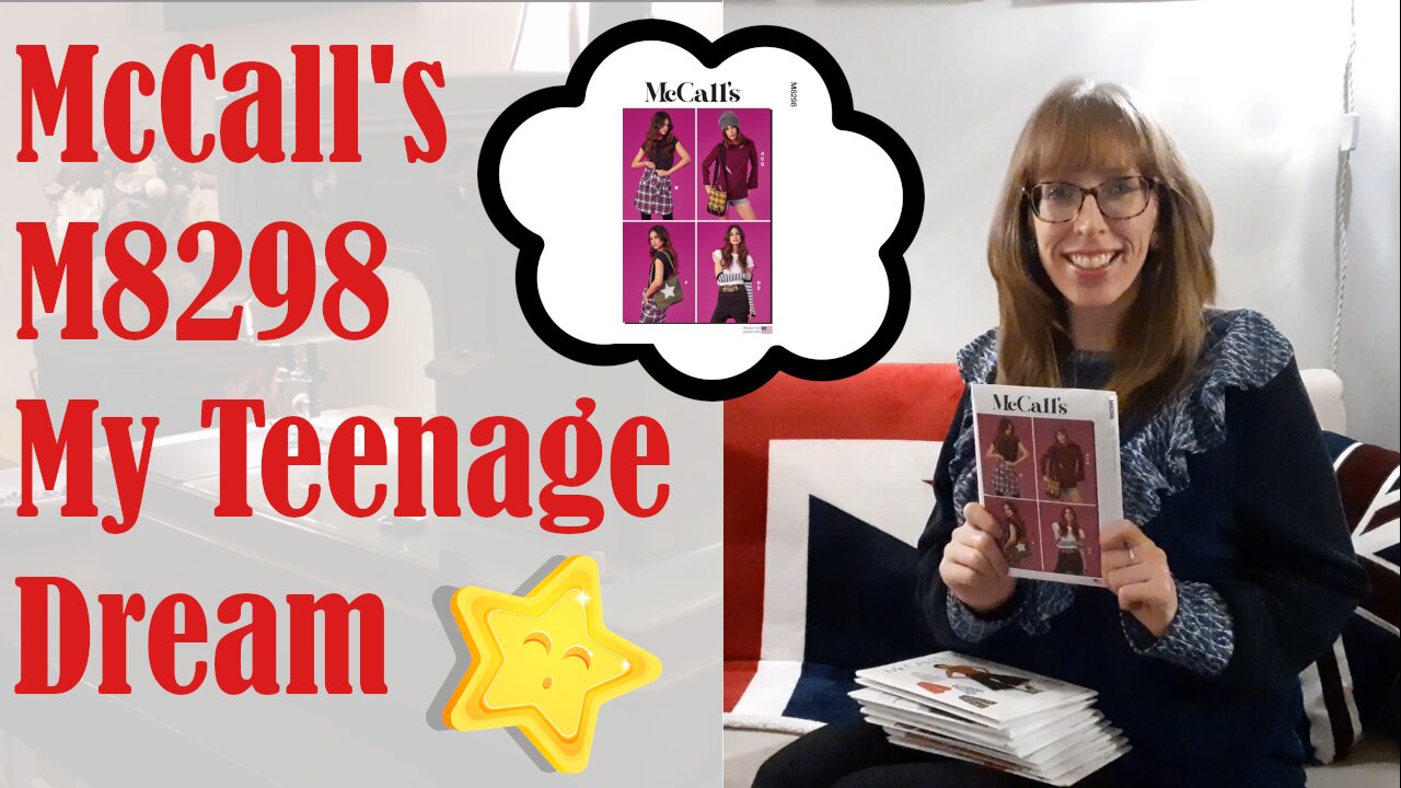 ⭐🌙 McCall's M8298 My Teenage Dream 🌙⭐| BudgetSew #mccalls #sewingpatterns #fridaysews