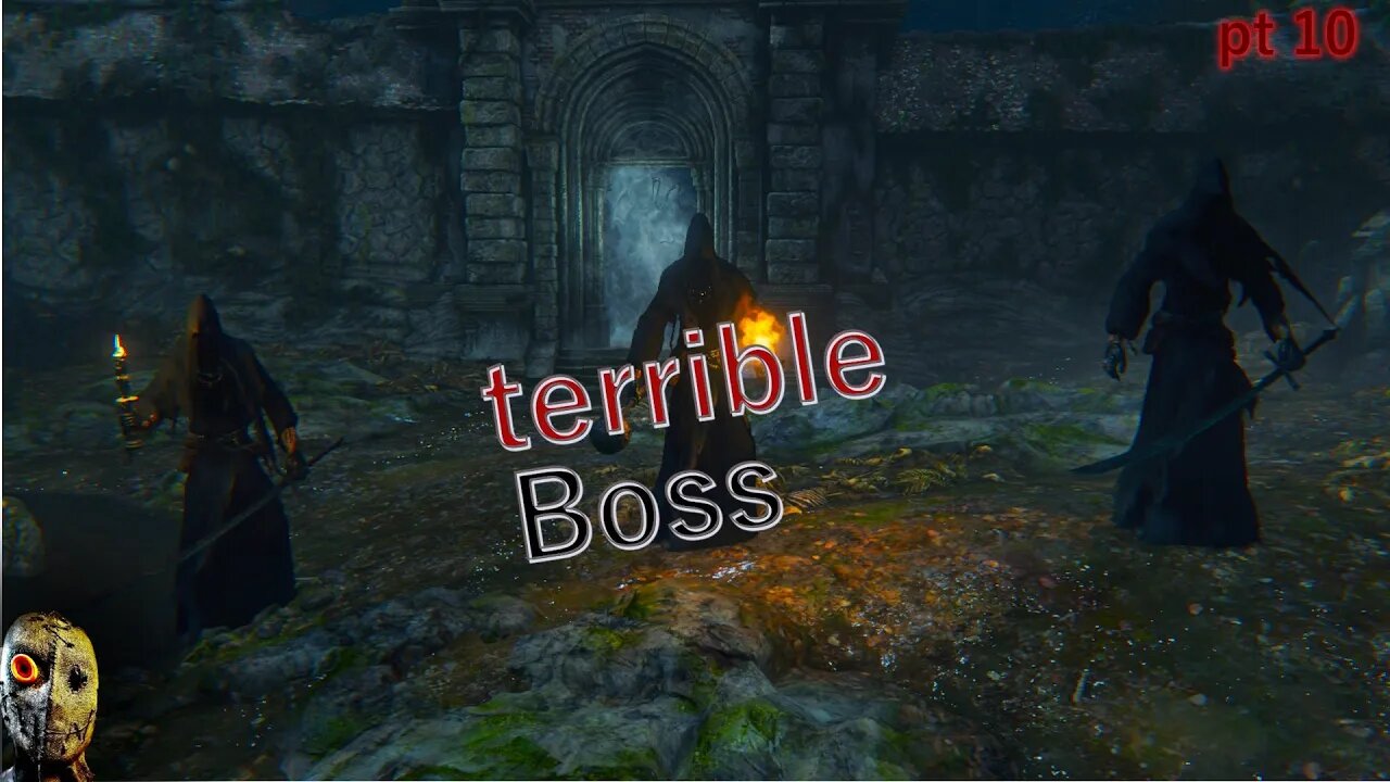 fighting one of the most annoying boss in bloodborne part 10