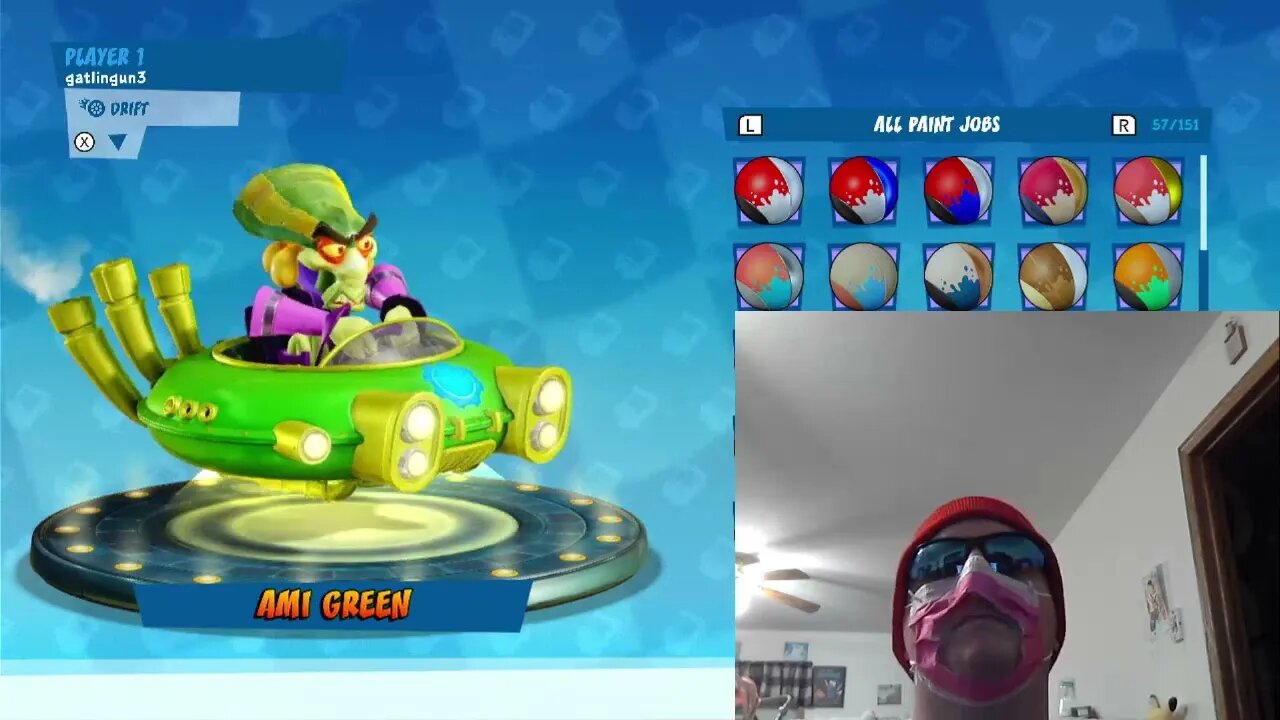 Hovercraft x All Paint Jobs Showcase - Crash Team Racing Nitro-Fueled