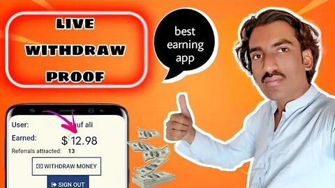 best earning app ✓ live payment proof ✓ withdraw easypaisa jazzcash