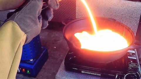 Copper Pancake from Scrap Copper Wire