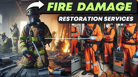 🔥 Fire Restoration Services: Get Your Home Back to Normal! 🔥