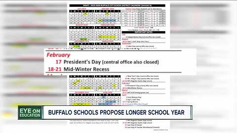 Battle brewing over Buffalo Schools calendar