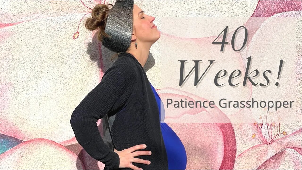 40 WEEKS PREGNANCY VLOG Natural Birth Mom of 5