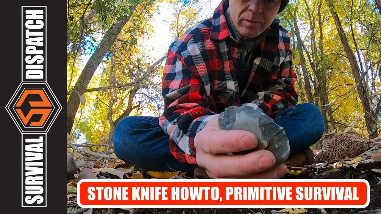 Primitive Survival: How To Make A Stone Knife