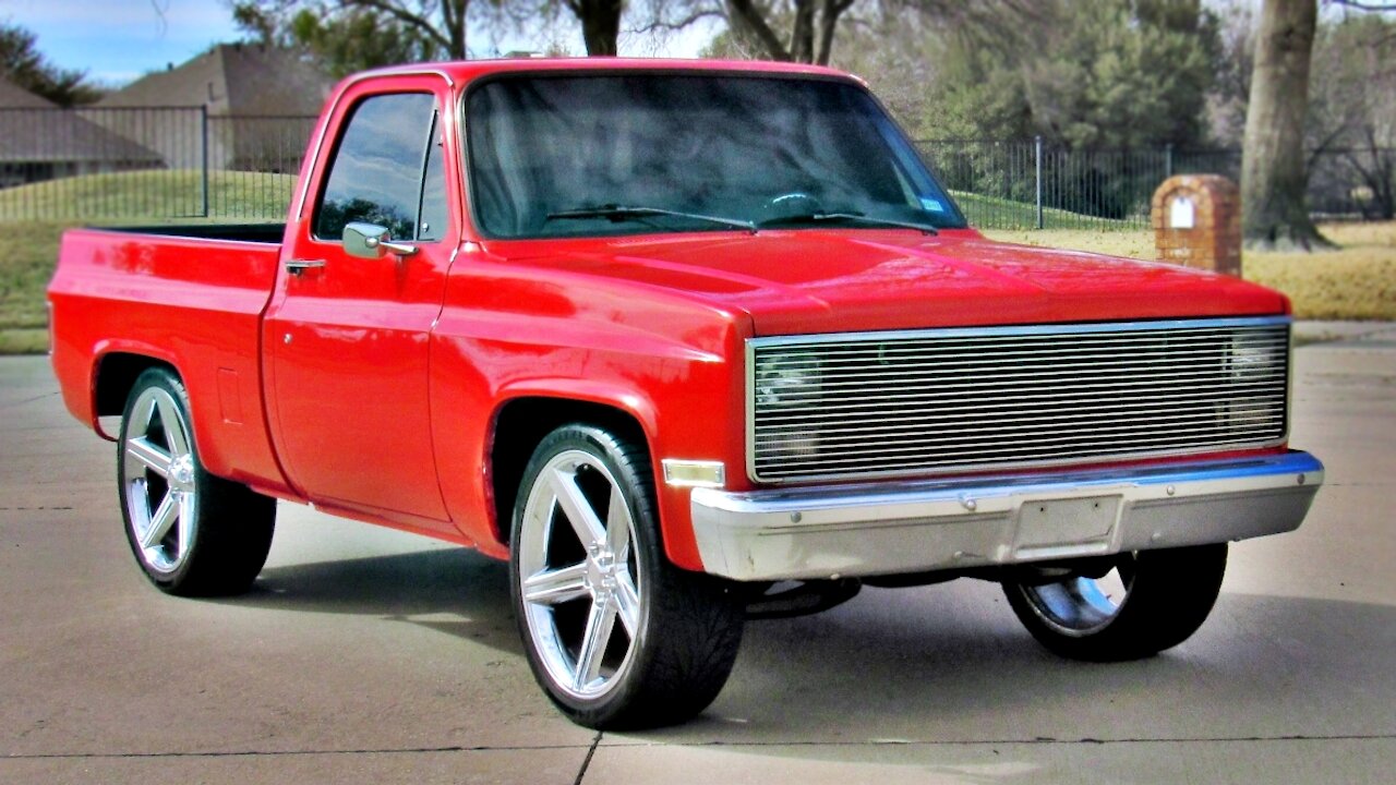 1986 Chevrolet C10 SWB Short Wide Truck 350 Small Block V8 Automatic SS Sport Classic Muscle