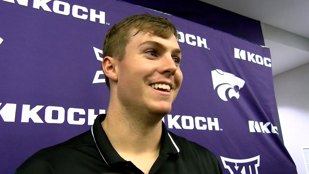 Kansas State Football | Will Howard Postgame Interview | K-State 44, UCF 31