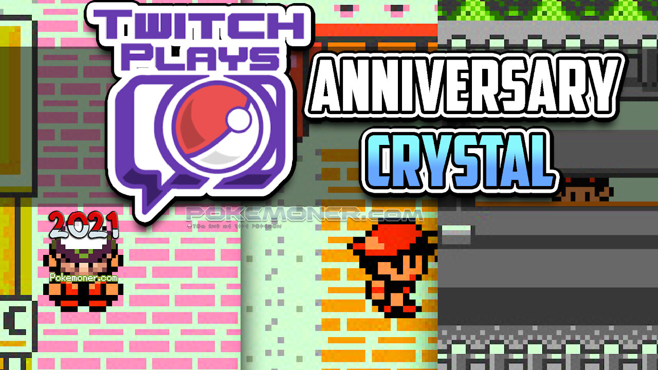 Twitch Plays Pokemon Anniversary Crystal by TPP Devs - It's combined Pokemon Red and Crystal with..