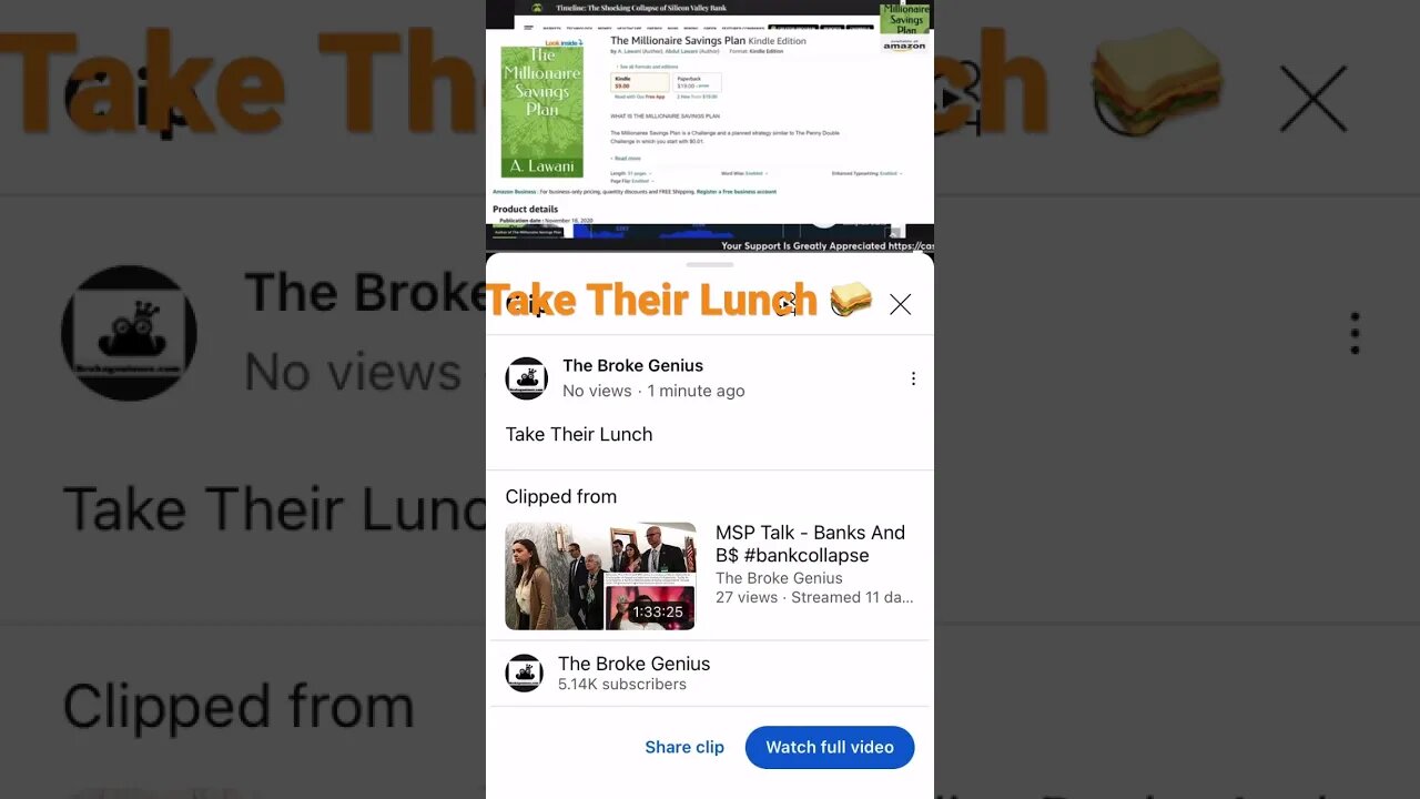 Take Their Lunch🥪