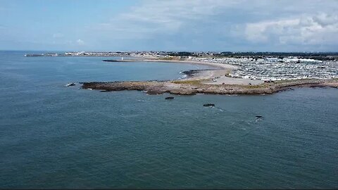 Porthcawl Drone: Beach Road, Trecco Bay