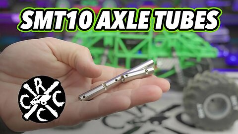 Axial SMT10 Upgrade: How To Strengthen Axles With Metal Axle Tubes - Installation Video