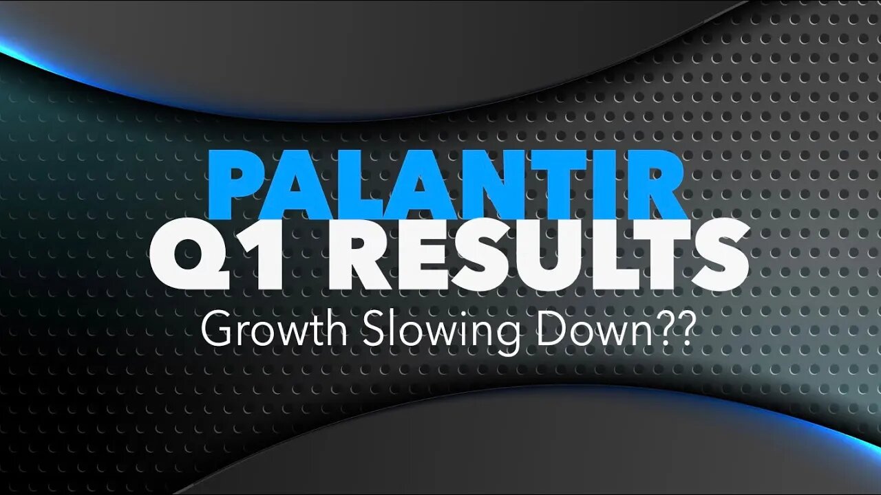 PLTR Disappoints on Q1 Earnings: First Reaction