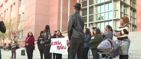 'National Day of Outrage' protests held in Las Vegas