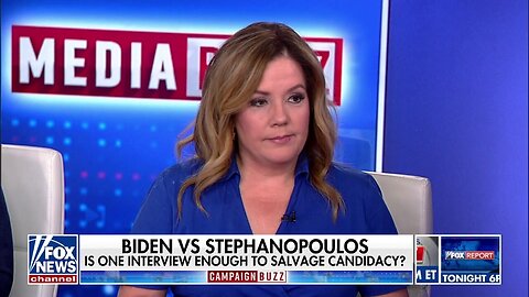 Mollie Hemingway…Stephanopoulos' Interview Looked Like A Fellow Dem Operative Urging Joe To Drop Out