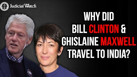 Secret Service: Bill Clinton Traveled with Ghislaine Maxwell